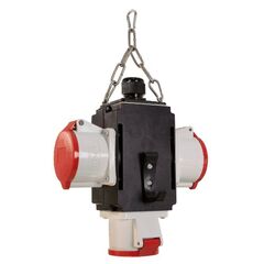  Energiewürfel & Hängeverteiler as-Schwabe MIXO Energiewürfel V, anschlussfertig, 3 CEE Steckdosen 32A 12362424