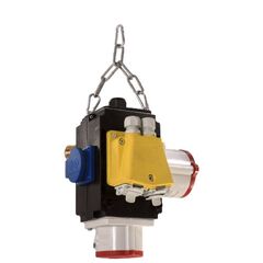  Energiewürfel & Hängeverteiler as-Schwabe MIXO Energiewürfel VI DAT+, Druckluft- + Datenanschluss, 1 Schuko- 16A 2 CEE Steckdosen 16+32A, 2 RJ45 12362435