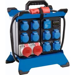  STECKY CEE Stromverteiler as-Schwabe Stromverteiler STECKY DUO 2 16A, mit 3,4 m H07RN-F 5G2,5, 2 USB-Ports, FI-Schutzschalter 12362054