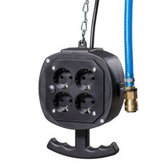 Energiewürfel & Hängeverteiler as-Schwabe Hängeverteiler BELCHEN, mit Druckluftzuleitung, 3m H05VV-F 3G1,5 12362438