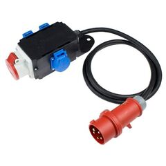  MIXO CEE Adapter as-Schwabe MIXO CEE Adapter ENZ 16A, mit 2 m H07RN-F 5G2,5 12362065