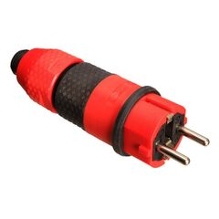  Steckvorrichtung 230V as-Schwabe SCHUKOultra Pro Stecker rot/schwarz 12362587