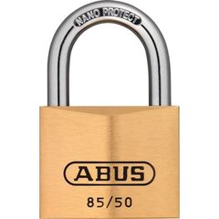  Messing VHS Abus Vorhangschloss Messing 85/50 HS R5 45231 12346296