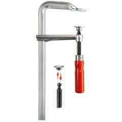  Ganzstahl-Schraubzwinge mit Holzgriff GZ BESSEY Ganzstahl-Schraubzwinge GZ 120/60 12367862