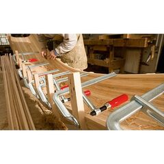  Ganzstahl-Schraubzwinge mit Holzgriff GZ BESSEY Ganzstahl-Schraubzwinge GZ 400/120 12367871