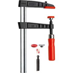  Temperguss-Schraubzwinge mit Holzgriff TG BESSEY Temperguss-Schraubzwinge TG 1000/120 12367675