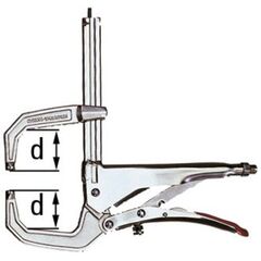  C-Gripzange GRZC BESSEY C-Gripzange GRZC 110/80 12368035
