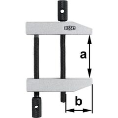  Parallel-Schraubzwinge PA BESSEY Parallel-Schraubzwinge PA 60/35 12368197
