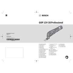  Multi-Cutter Bosch Akku-Multi-Cutter GOP 12V-28, mit 2 x 3.0 Ah Li-Ion Akku, L-BOXX 12369087
