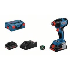  18V System Bosch Akku-Drehschlagschrauber GDX 18V-210 C: 2x Akku ProCORE18V 4.0Ah, L-BOXX 12368842