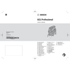  12V System Bosch Kombilaser GCL 2-50 C, mit 4 x 1,5-V-LR6-(AA)-Batterien, RM 2, BT 150 12369335
