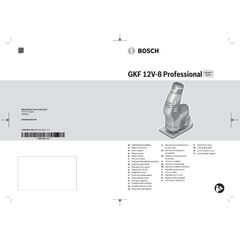  12V System Bosch Akku-Kantenfräse GKF 12V-8, Solo Version 12369230