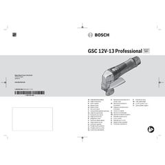  Winkelschleifer & Metallbearbeitung Scheren Bosch Akku-Blechschere GSC 12V-13, Solo Version, L-BOXX 12369005