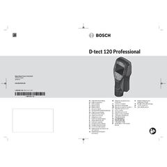  Akku-Geräte Messtechnik Bosch Ortungsgerät Wallscanner D-tect 120, mit Alkalinebatterien und Akku-Adapter 12369324