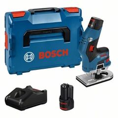  Akku-Kantenfräsen Bosch Akku-Kantenfräse GKF 12V-8, mit 2 x 3.0 Ah Li-Ion Akku, L-BOXX 12369234