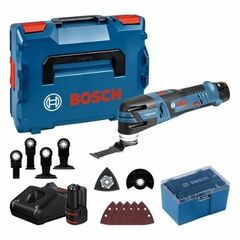  12V System Bosch Akku-Multi-Cutter GOP 12V-28, mit 2 x 3.0 Ah Li-Ion Akku, L-BOXX 12369087