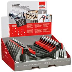  Hightech-Hebelzwinge KliKlamp Theken-Display KLI-D BESSEY Hebelzwinge KliKlamp Theken-Display KLI-D 12368310