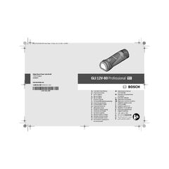  12V System Bosch Akku-Leuchte GLI 12V-80 12369344