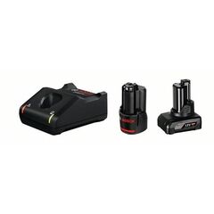  12V System Bosch Akku Starter-Set: 1 x GBA 12 Volt, 2.0 Ah, 1 x GBA 12 Volt, 4.0 Ah, GAL 12V-40 12369366