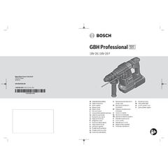  Bohr- & Schlaghämmer Bohrhämmer mit SDS plus Bosch Akku-Bohrhammer mit SDS-plus GBH 18V-26, Solo Version, L-BOXX 12369423