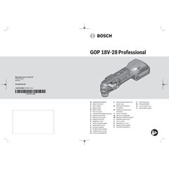  Akku-Multi-Cutter Bosch Akku-Multi-Cutter GOP 18V-28, Solo Version, L-BOXX 12369088