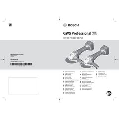  Vernetzte Produkte und Services Vernetzte Werkzeuge Bosch Akku-Winkelschleifer GWS 18V-10 PC, Solo Version 12368941