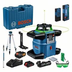  18V System Bosch Rotationslaser GRL 650 CHVG mit Messstab GR 500 Professional 12369433