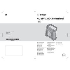  Akku-Geräte 18V System Bosch Akku-Bauleuchte GLI 18V-1200 C 12369343