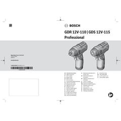  Drehschlagschrauber Drehschlagschrauber Bosch Akku-Drehschlagschrauber GDR 12V-110, Solo Version 12369289