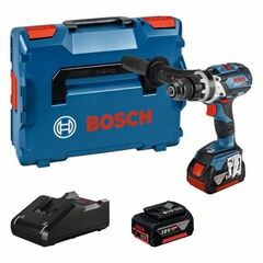  18V System Bosch Akku-Schlagbohrschrauber GSB 18V-110 C: 2x Akku GBA 18V 5.0Ah 12369355