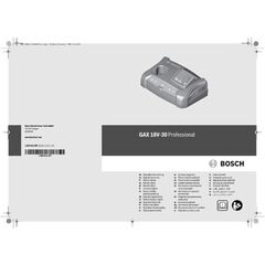  Akku-Geräte Akkus & Ladegeräte Bosch Ladegerät GAX 18 V-30 12369364