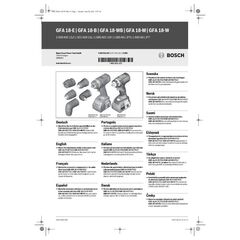  Akku-Geräte Akku-Bohrschrauber Bosch FlexiClick-Aufsatz GEA FC2, Exzenteraufsatz 12369497