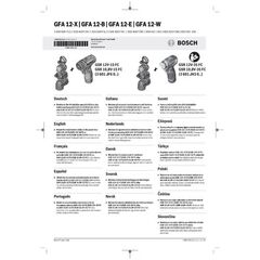  Akku-Geräte Akku-Bohrschrauber Bosch FlexiClick-Aufsatz GFA 12-X, 1/4-Sechskant-Bithalteraufsatz 12369491