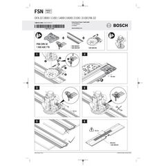  Neuheiten Führungsschienensysteme Bosch Systemzubehör FSN 1400 Set 12368864
