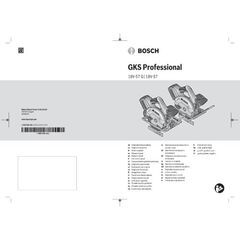  Akku-Geräte 18V System Bosch Akku-Kreissäge GKS 18V-57 G, Solo Version, L-BOXX 12369158