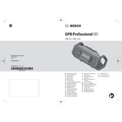  Akku-Geräte Akku-Radios Bosch Radio GPB 18V-2 SC 12369432