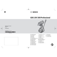  Akku-Geräte Akku-Drehschlagschrauber Bosch Akku-Drehschlagschrauber GDS 18V-300, im Karton 12369303