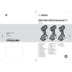  Akku-Geräte Akku-Drehschlagschrauber Bosch Akku-Drehschlagschrauber GDX 18V-200 12369297