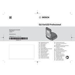  Akku-Leuchten Bosch Akku-Leuchte GLI VariLED 12369346