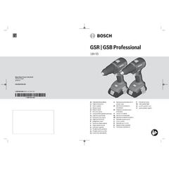  Akku-Geräte Akku-Bohrschrauber Bosch Akku-Bohrschrauber GSR 18V-55, Solo Version in L-Boxx 12369454