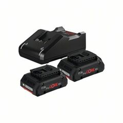  Akku-Geräte Akkus & Ladegeräte Bosch Akku Starter-Set: 2 x ProCORE 18 Volt, 4.0 Ah und GAL 18V-40 12369383