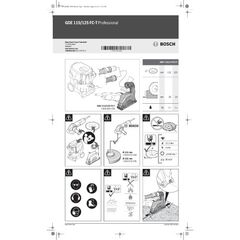  Winkelschleifer & Metallbearbeitung Zubehöre zur Staubabsaugung Bosch Absaughaube Full Cover GDE 115/125 FC-T, Systemzubehör 12368977