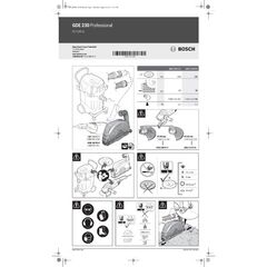  Winkelschleifer & Metallbearbeitung Zubehöre zur Staubabsaugung Bosch Absaughaube Full Cover GDE 230 FC-T, Systemzubehör 12368990