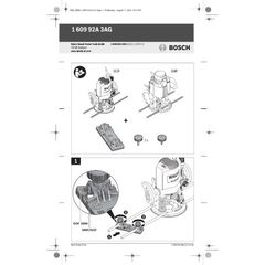  Fräsen Oberfräsen Bosch Zirkeladapter OFZ, Systemzubehör 12369235