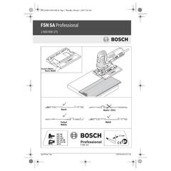  Akku-Geräte Akku-Stichsägen Bosch Führungsschienenadapter FSN SA, Systemzubehör 12369191