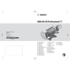  Doppelschleifmaschinen Bosch Doppelschleifmaschine GBG 60-20 12369030