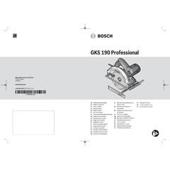  Sägen Handkreissägen Bosch Handkreissäge GKS 190, im Karton 12369164
