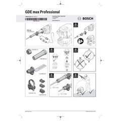  Absaugsysteme Zubehöre zur Staubabsaugung Bosch Absaugvorrichtung, Systemzubehör GDE max 12369111
