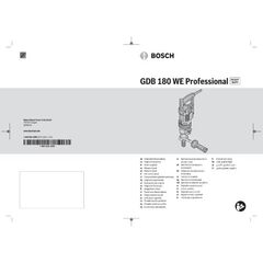  Diamantbohrsysteme Bosch Diamantbohrmaschine GDB 180 WE 12369535