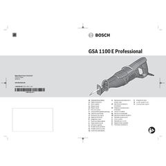  Sägen Säbelsägen Bosch Säbelsäge GSA 1100 E, Sägeblatt Metall S 123 XF, Sägeblatt Holz S 2345 X 12369146